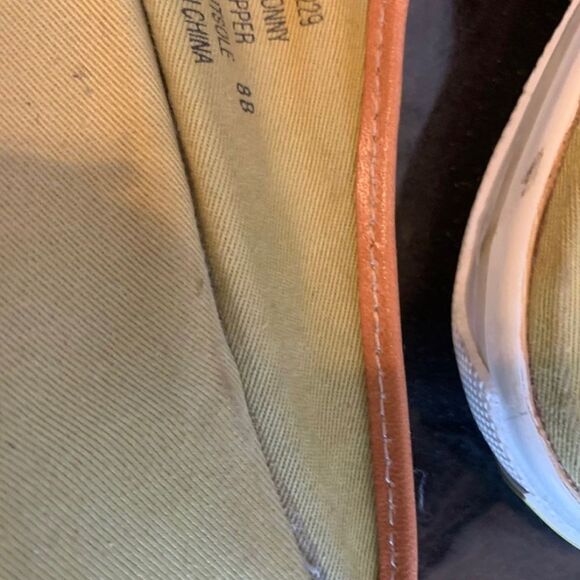 Coach Signature Tan and Orange Bonny P229 Sandals Sz 8 - Picture 6 of 6